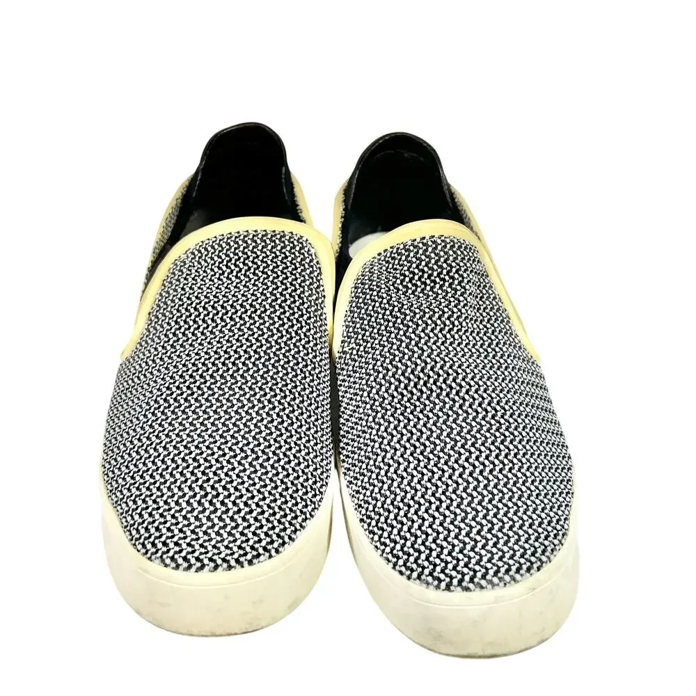 Adidas Y-3 Yohji Yamamoto Laver Slip On Sneakers Shoes Mens 8.5 Black White